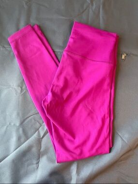 Lululemon Wunder Train Rasberry High-Waist Full Length Leggings